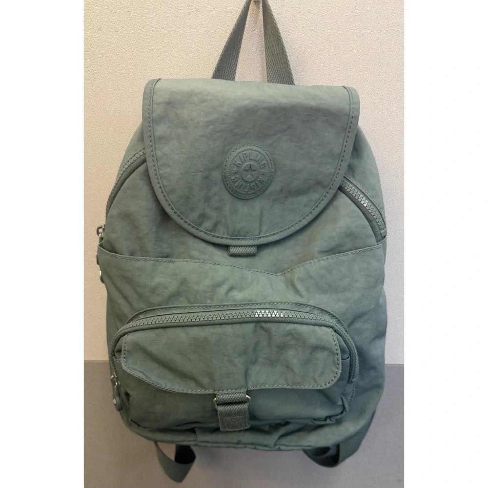 Kipling | Bags | Kipling Olive Green Backpack Queenie Live  display picture 1